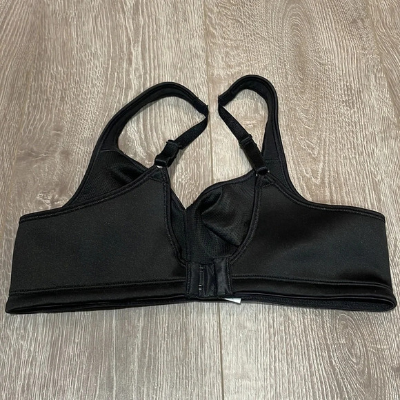 Playtex 18 Hour Back Smoother with Comfort Strap Full Coverage Bra Black 36B - Picture 5 of 14